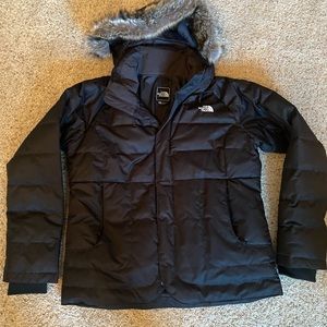 ❄️LIKE NEW 🖤NORTH FACE🖤 WOMEN’S ARCTIC FAUX FUR TRIMMED PARKA SIZE XL❄️